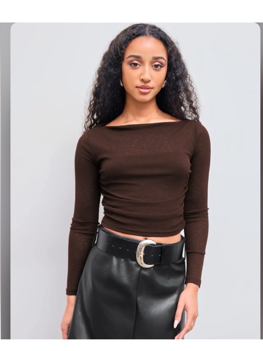 Cider • Boatneck top